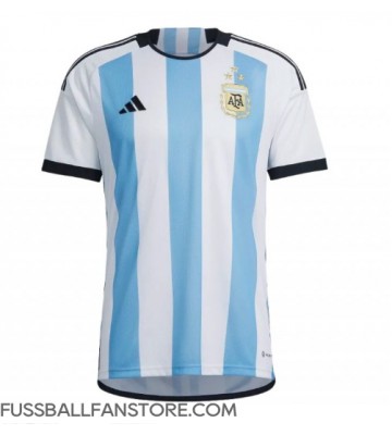 Argentinien Replik Heimtrikot WM 2022 Kurzarm